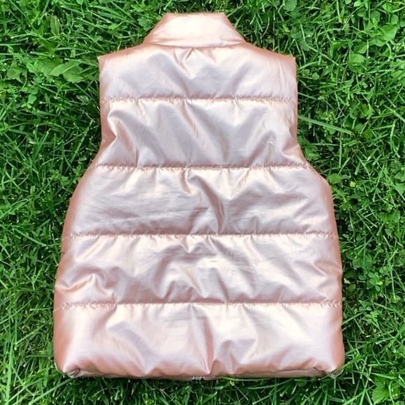 Calvin Klein 18M Childs Pink Puffer Vest w Zipper - Picture 3 of 10